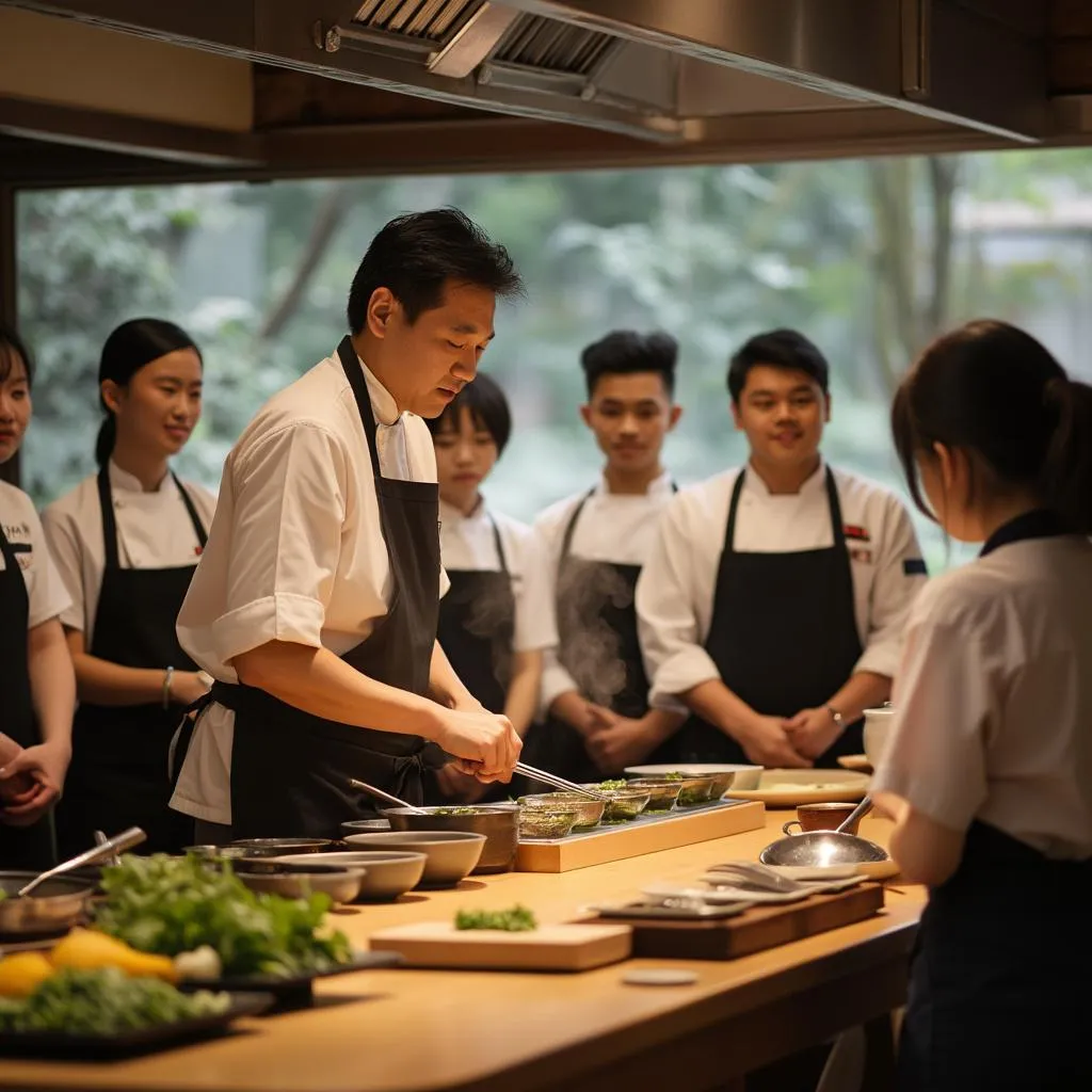 Clase magistral de cocina japonesa