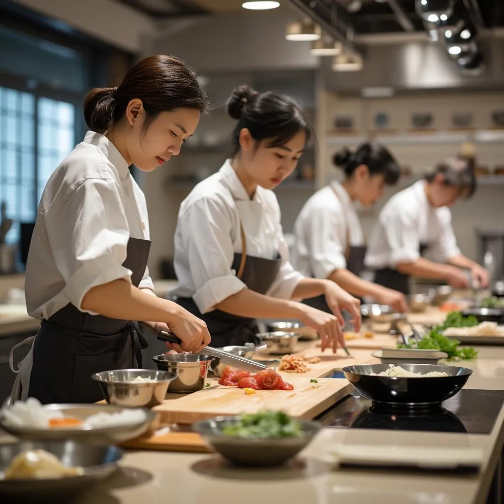 Escuela de cocina japonesa