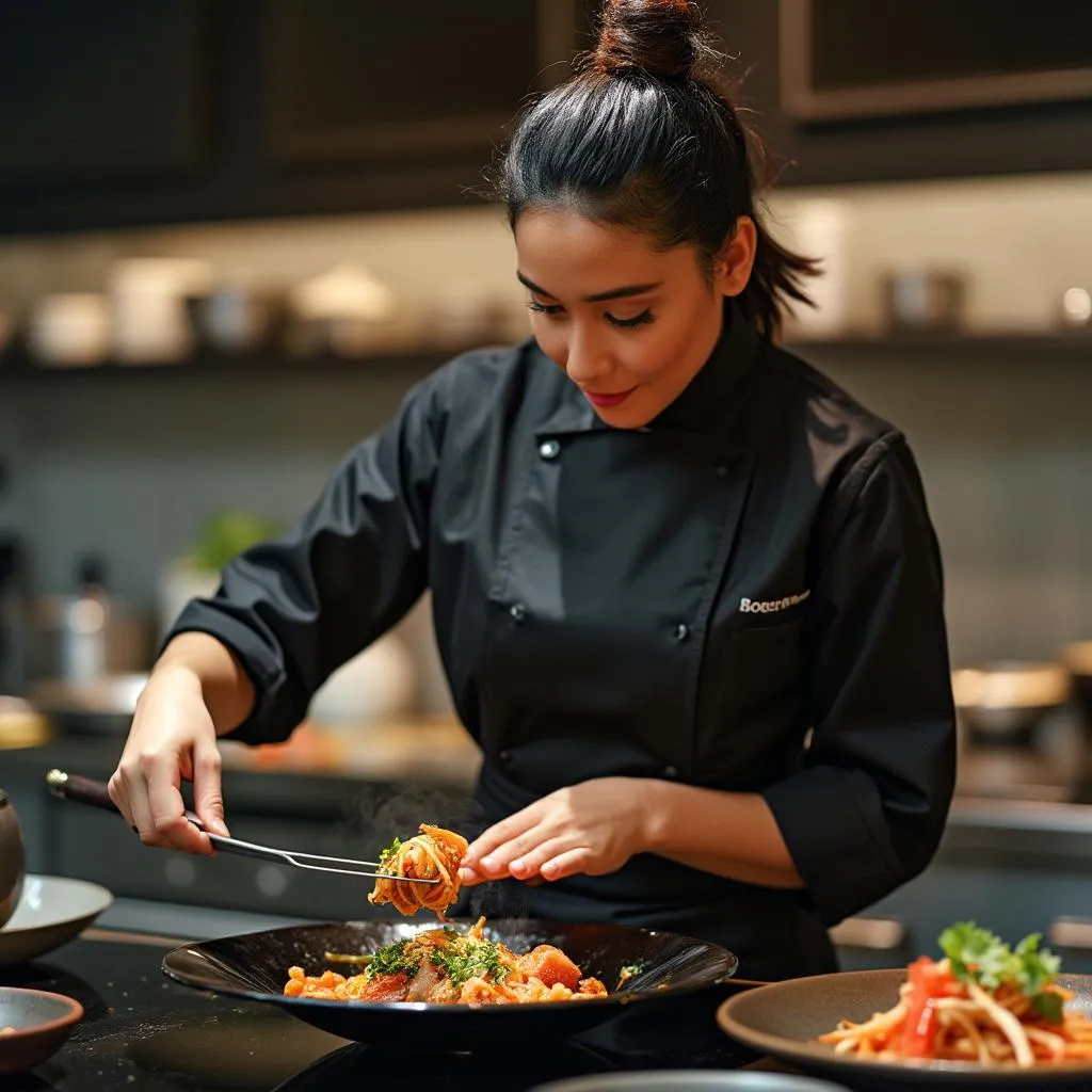 Sous Chef especialista en platos calientes